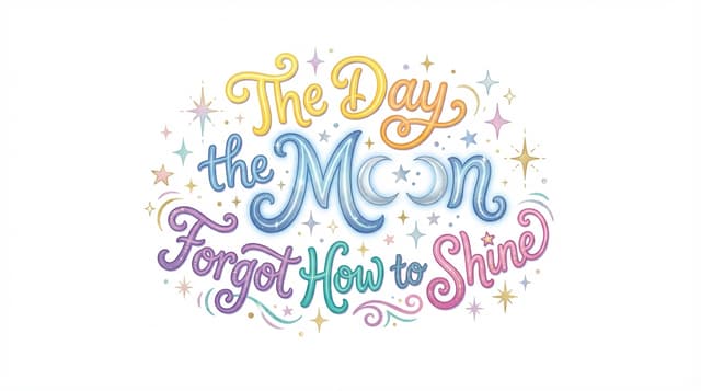 The Day the Moon Forgot How to Shine 