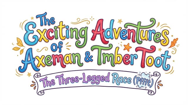 The Exciting Adventures Of Axeman &Tmber Toot:  The Three-Legged Race (Pffft)