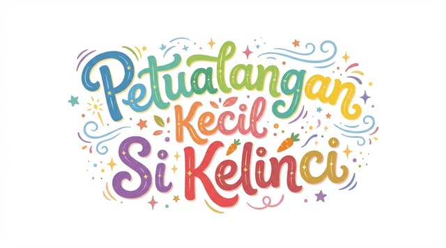 Petualangan Kecil Si Kelinci