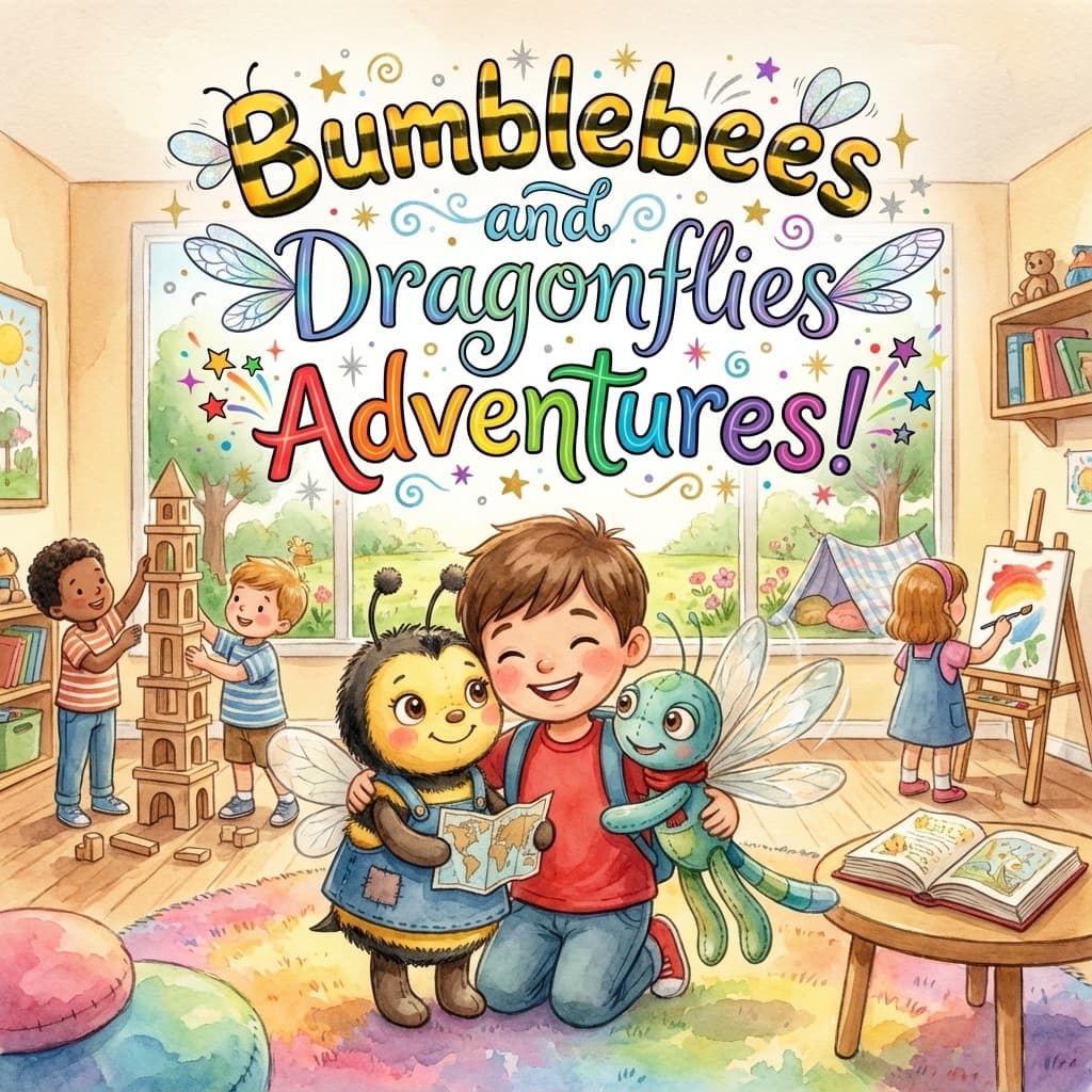 Bumblebees and Dragonflies Adventures!