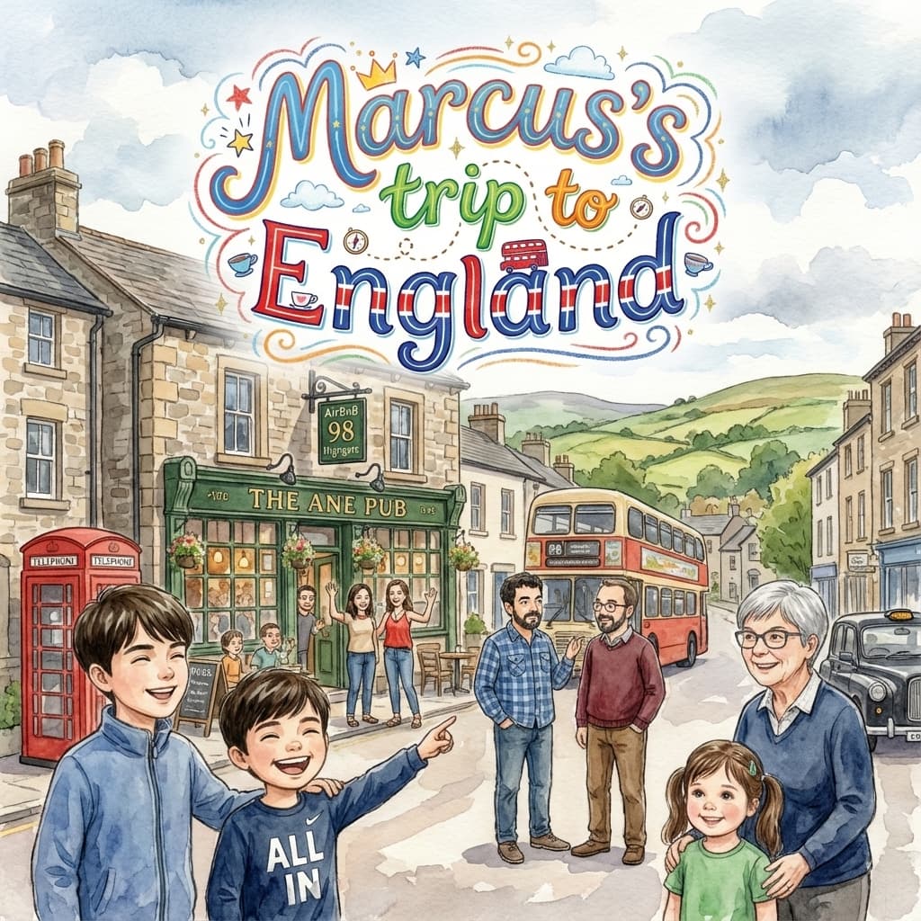 Marcus's trip to England