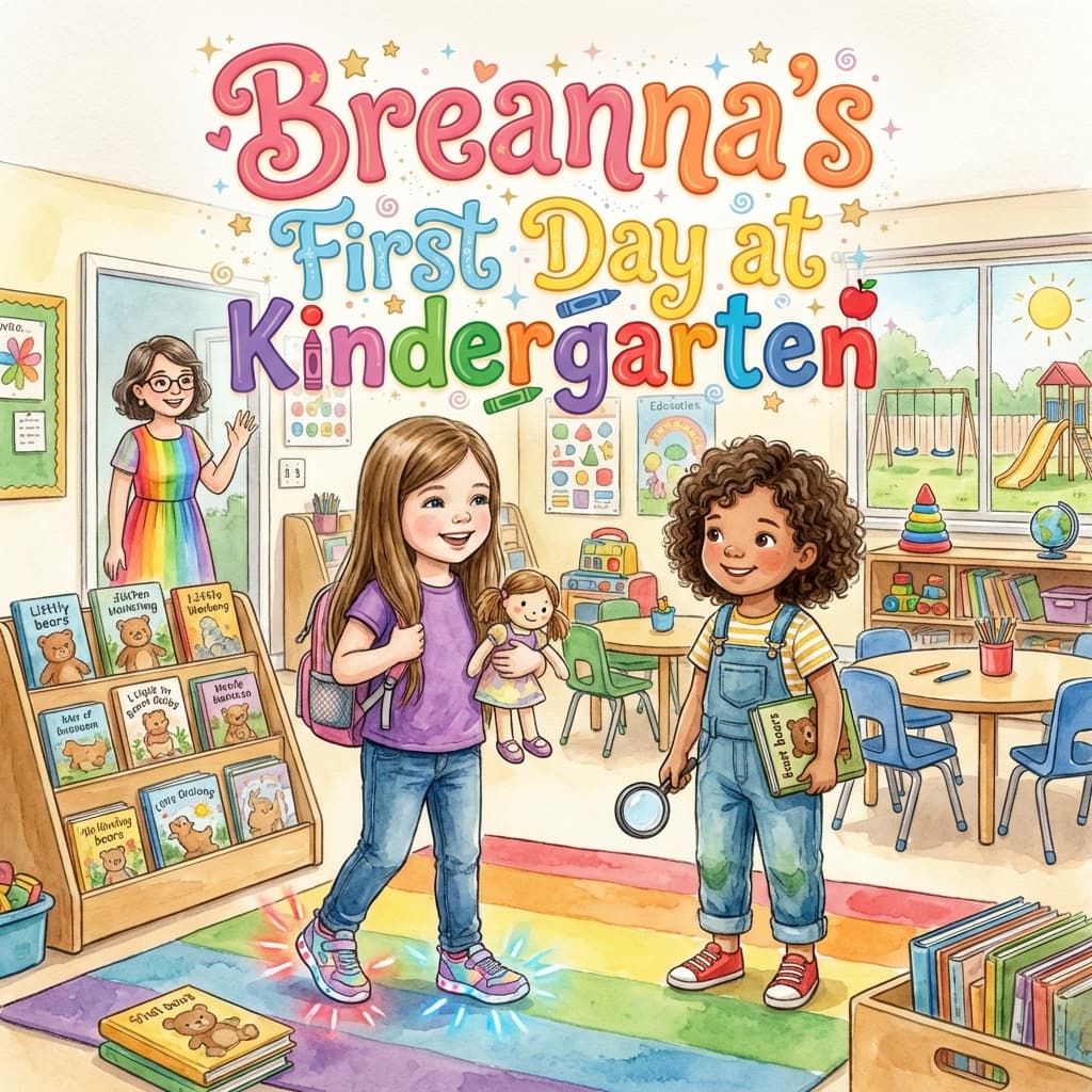 Breanna's First Day at Kindergarten