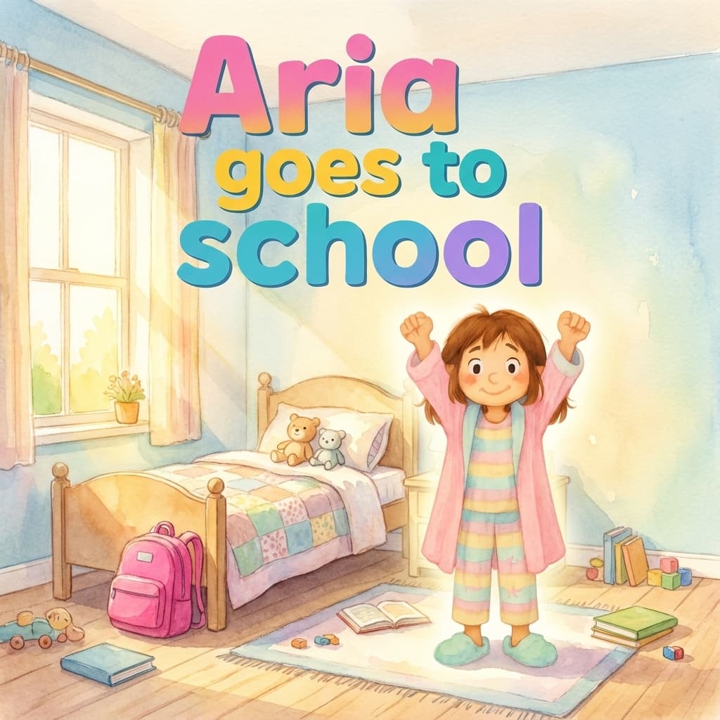Aria goes to school