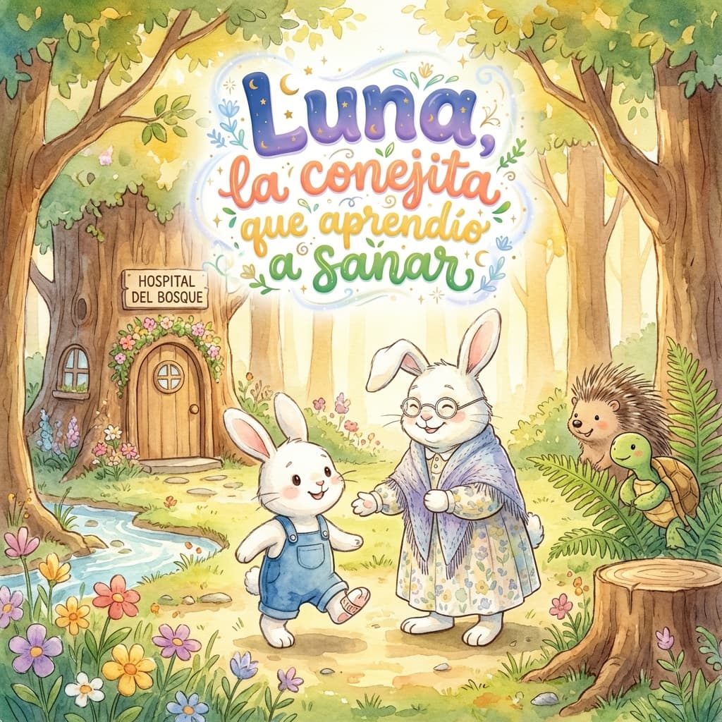 Luna, la conejita que aprendio a sanar