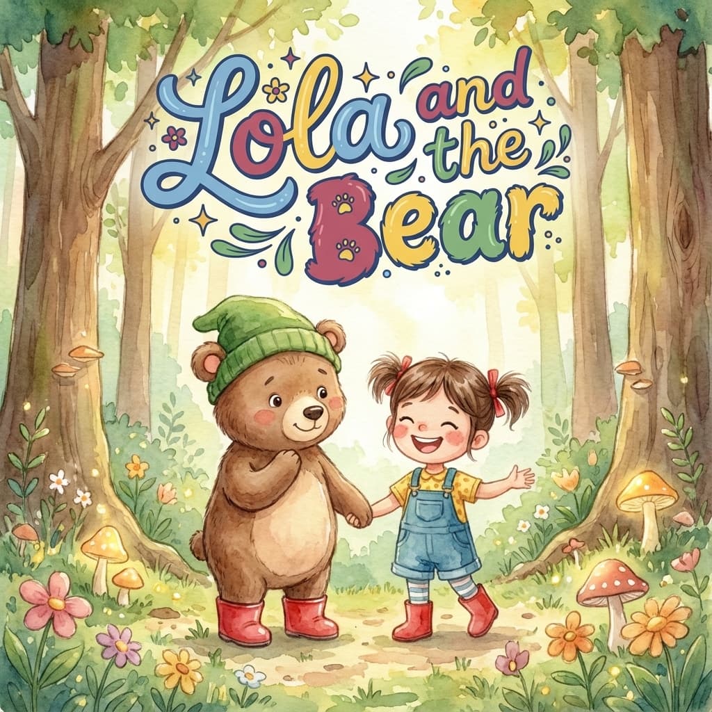 Lola and the bear