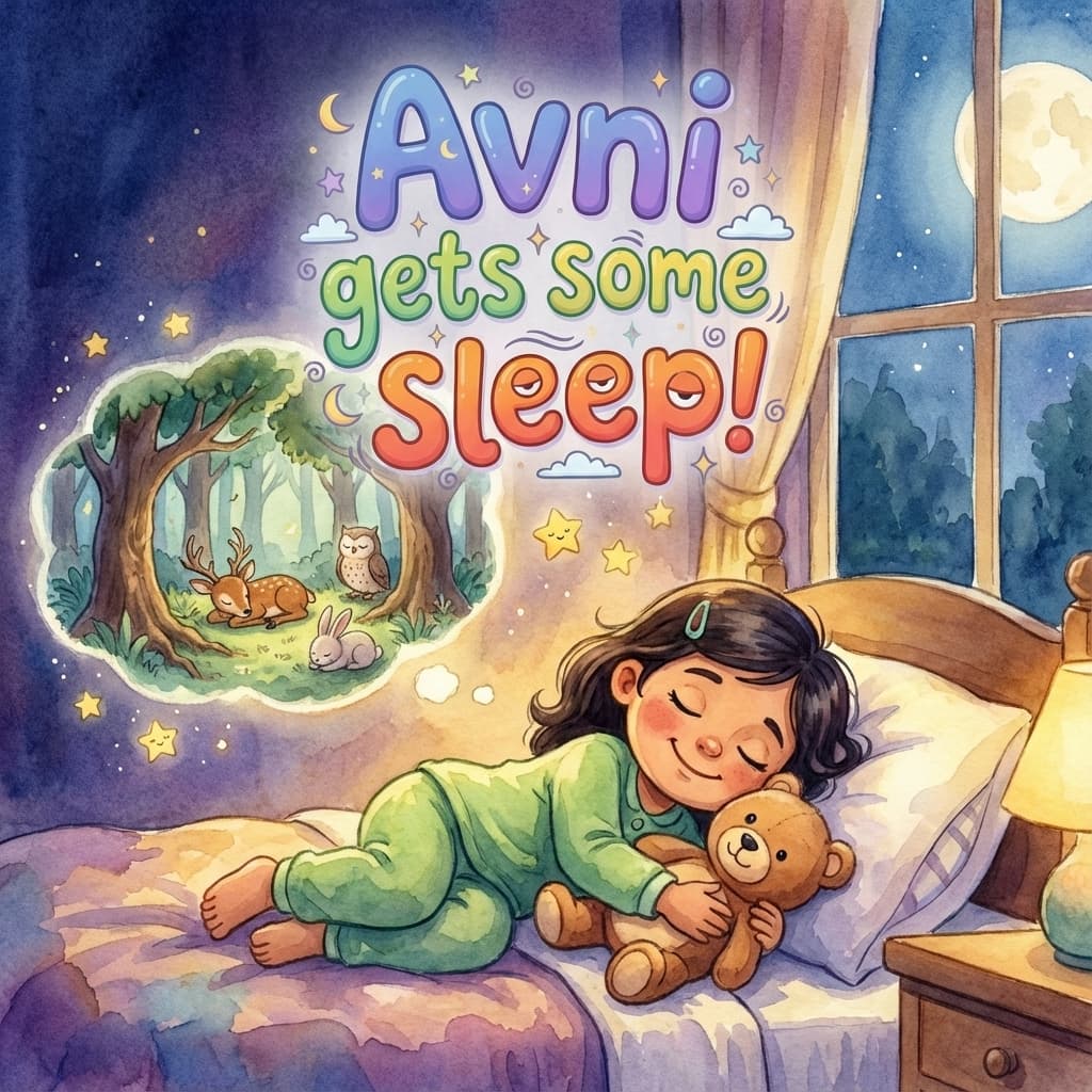 Avni gets some sleep!