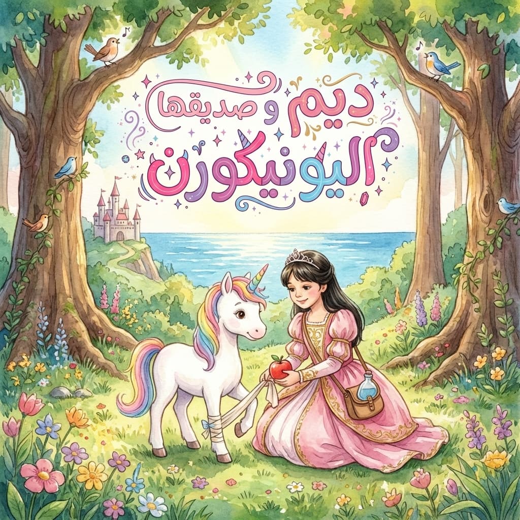ديم و صديقها اليونيكورن