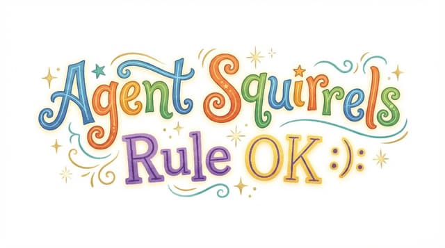 Agent Squirrels Rule OK :):