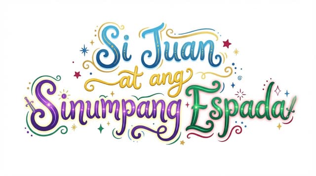 Si Juan at ang Sinumpang Espada