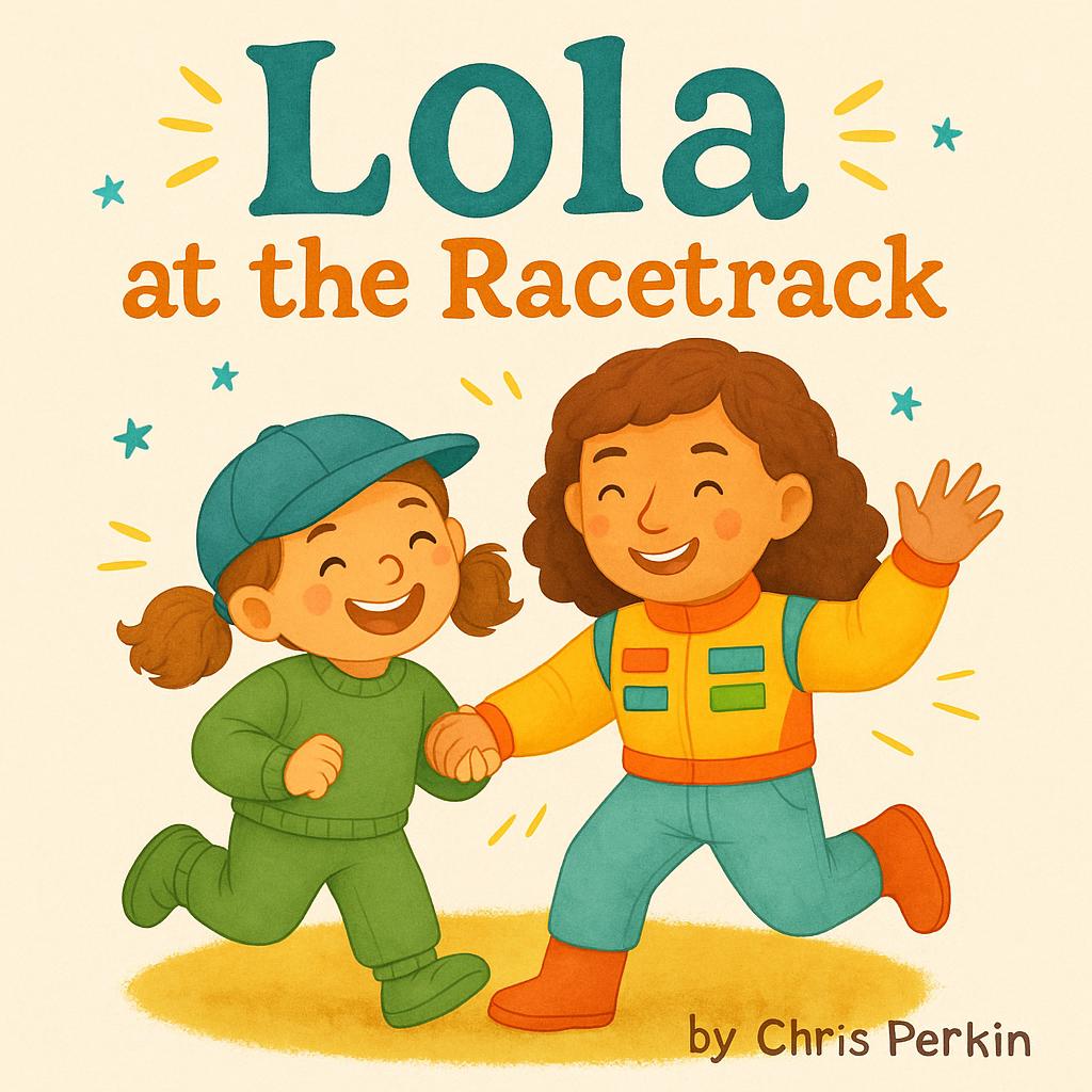 Lola at the racetrack