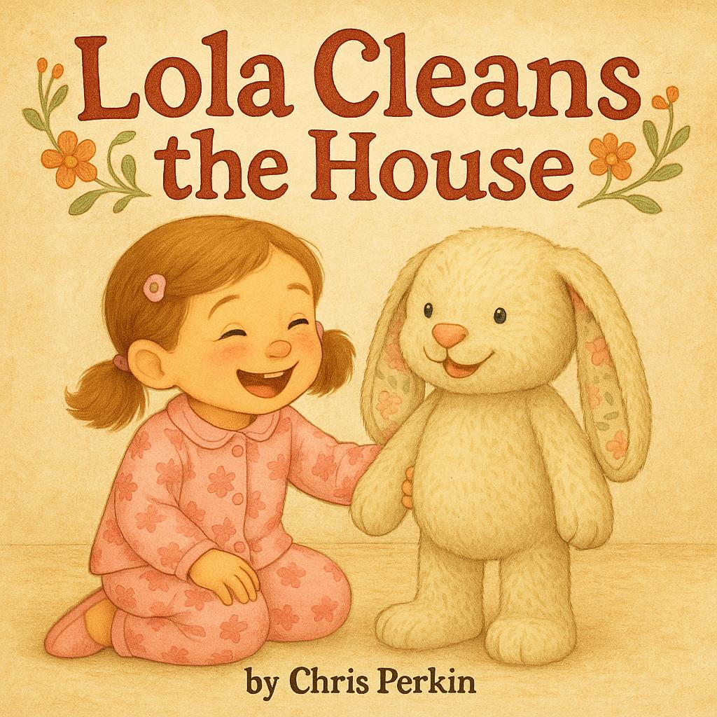 Lola Cleans the house